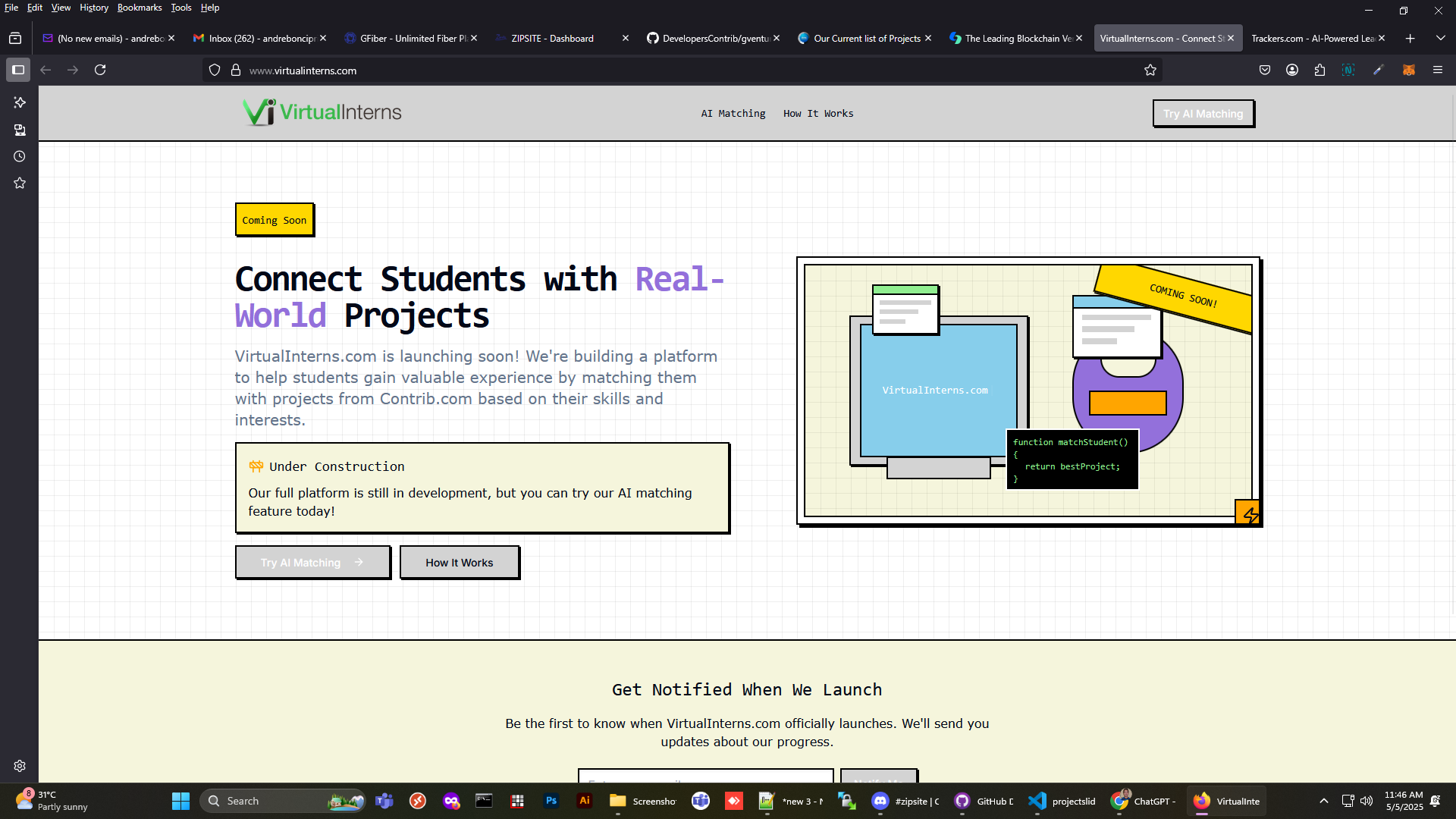 Virtual Interns